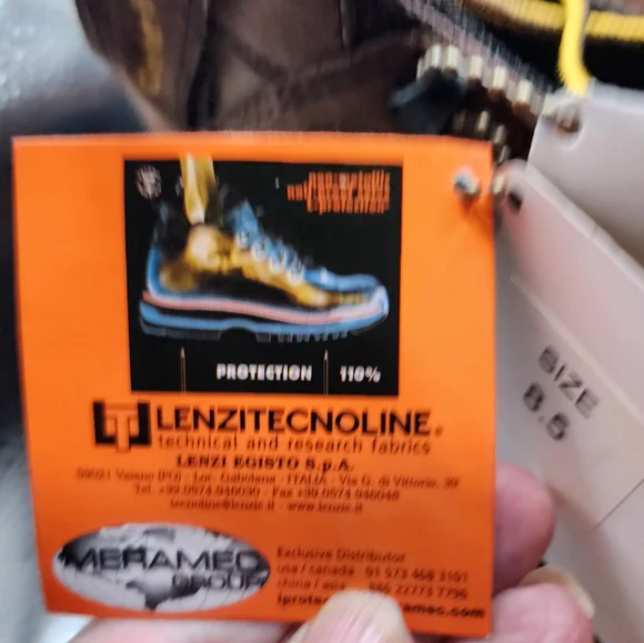 Carhartt Men's Brown Boot Insulated Steel toe 8.5D Leather Slip Resistant NIB - Picture 8 of 16